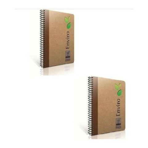 Gıpta Enviro Spiralli Kraft Sert Kapak Defter 100 Yaprak A4 Defter