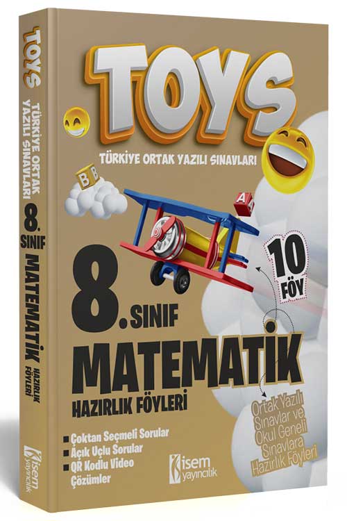 İSEM TOYS 8. SINIF MATEMATİK HAZIRLIK FÖYÜ
