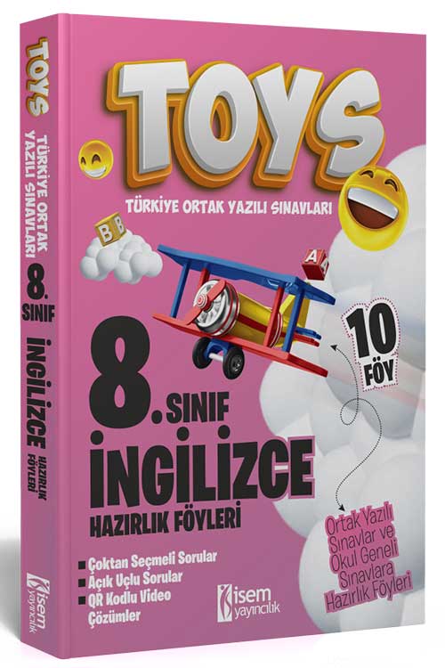İSEM TOYS 8. SINIF İNGİLİZCE HAZIRLIK FÖYÜ