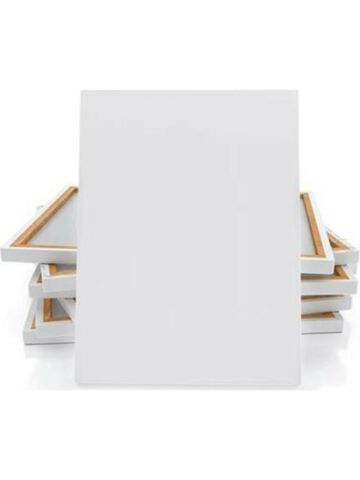 Elif Tuval 8 Cm X 8 Cm (Alttan Zımbalı)