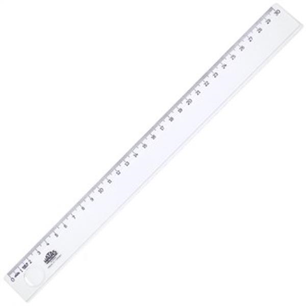 Hatas Ekonomik Öğrenci Cetveli Şeffaf 30 Cm.
