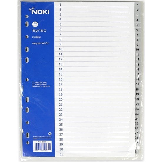 Noki Ayraç 1-31