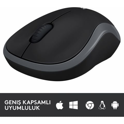 Logitech M185 Kablosuz Mouse - Gri