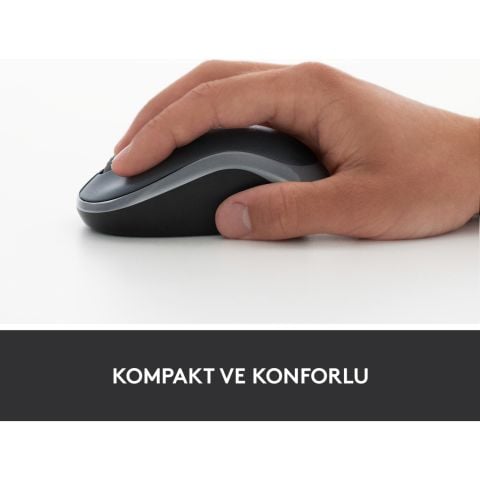Logitech M185 Kablosuz Mouse - Gri