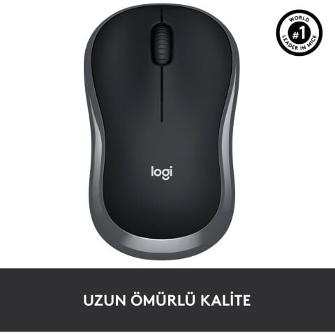 Logitech M185 Kablosuz Mouse - Gri