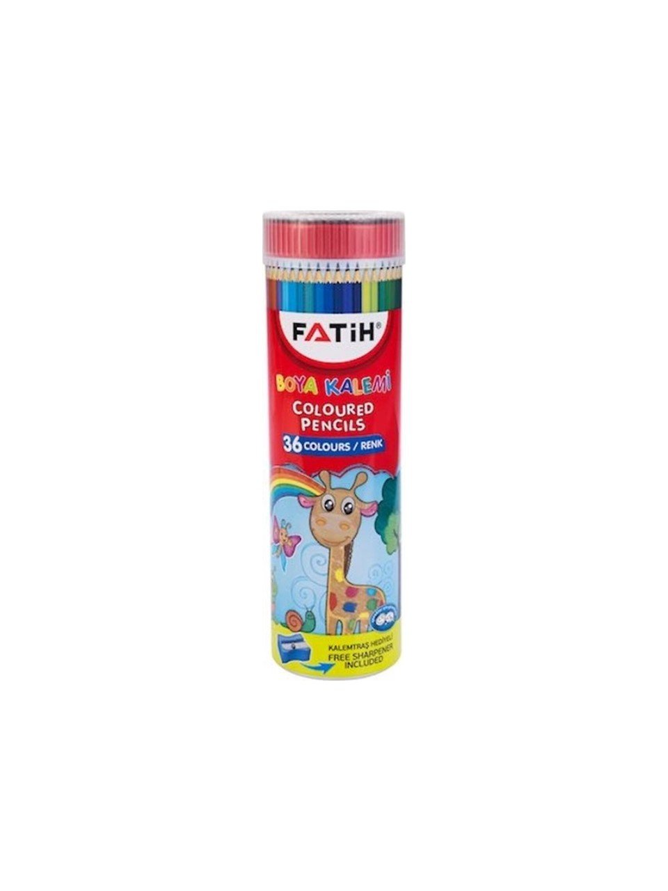 Fatih 36 Renk Kuruboya Metal Tüp