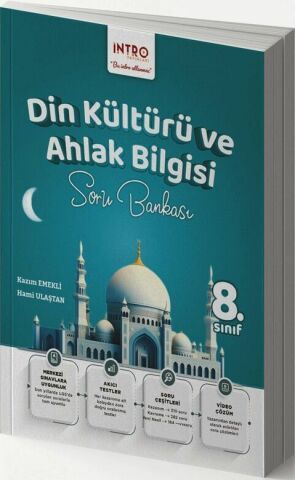 İntro Yayınları 8. Sınıf Din Kültürü ve Ahlak Bilgisi Soru Bankası
