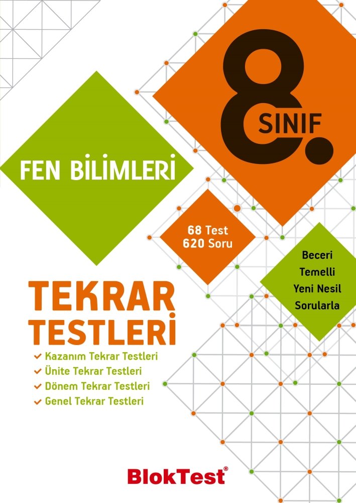 BLOKTEST 8.Sınıf Fen Bilimleri Tekrar Testleri