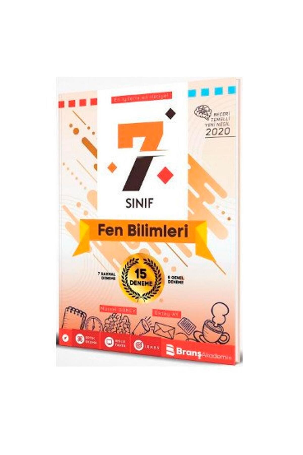 Branş Akademi Yayınları 7.Sınıf Fen Bilimleri 10 Deneme