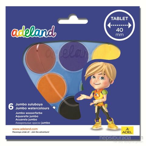 Adeland Suluboya Jumbo 6 Renk