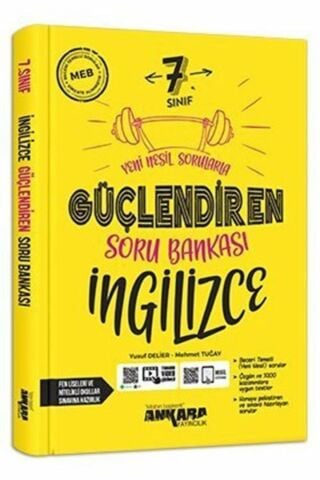 Ankara 7.Sınıf Güçlendiren İngilizce Soru Bankası