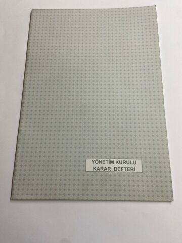 Dilman Yönetim Kurulu Karar Defteri