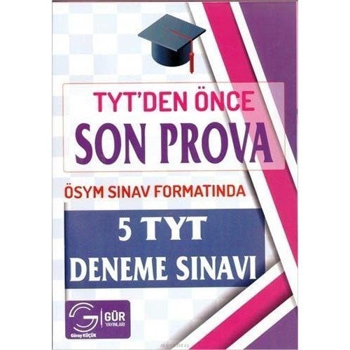 Gür Yayınları Tyt'den Önce Son Prova