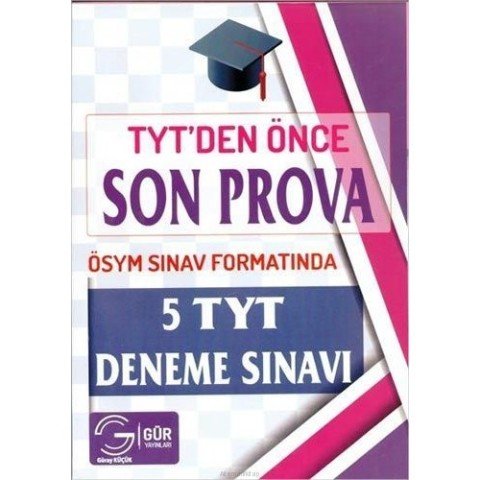 Gür Yayınları Tyt'den Önce Son Prova