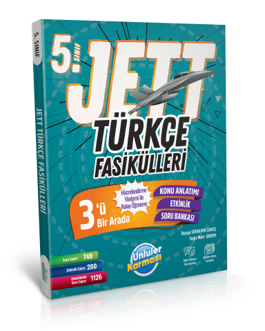 Ünlüler Karması 5. Sınıf Jett Türkçe Fasikülleri
