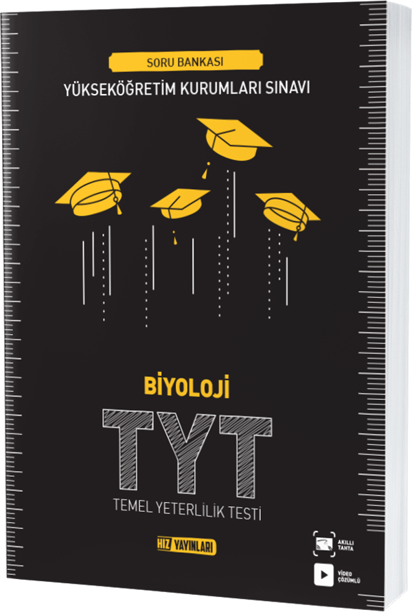 Hız Yayınları TYT BİYOLOJİ SORU BANKASI