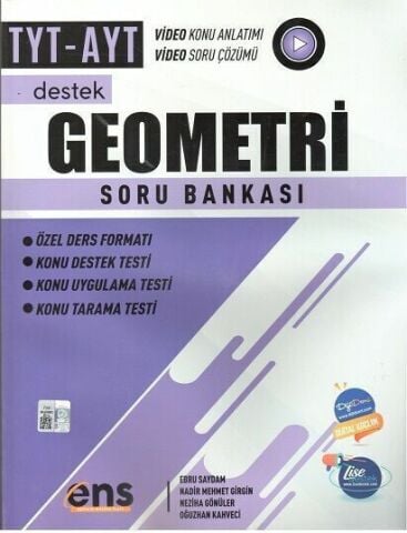ENS DESTEK TYT AYT GEOMETRİ SORU BANKASI 2024