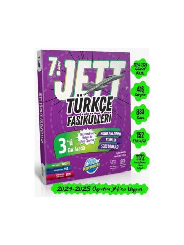 Ünlüler Karması 7. Sınıf Jett Türkçe Fasikülleri