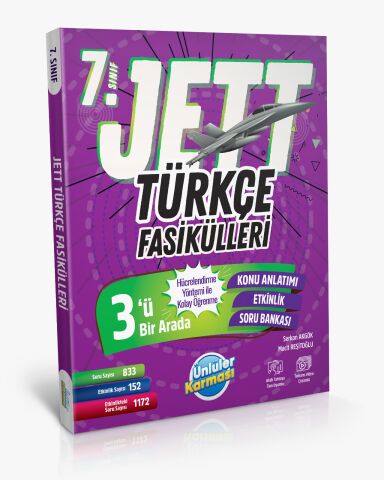 Ünlüler Karması 7. Sınıf Jett Türkçe Fasikülleri