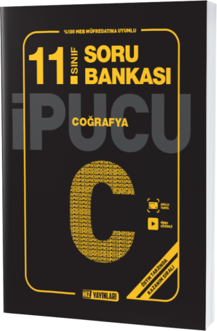Hız Yayınları 11. SINIF COĞRAFYA SORU BANKASI İPUCU