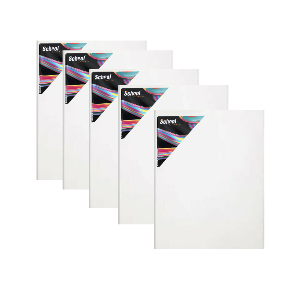 School Line Tuval 35x50 - 5 Lİ