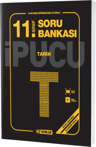 Hız Yayınları 11. SINIF TARİH SORU BANKASI İPUCU