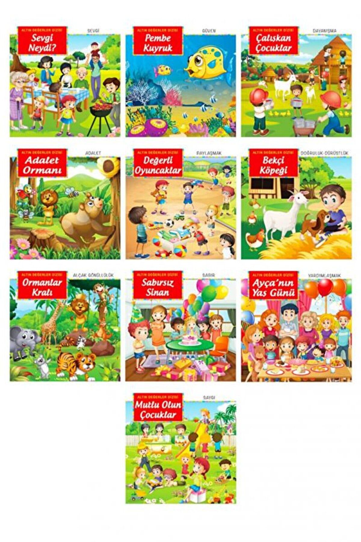 Aydede Yyayıncılık Altın Değerler Dizisi ( 10 Kitap )