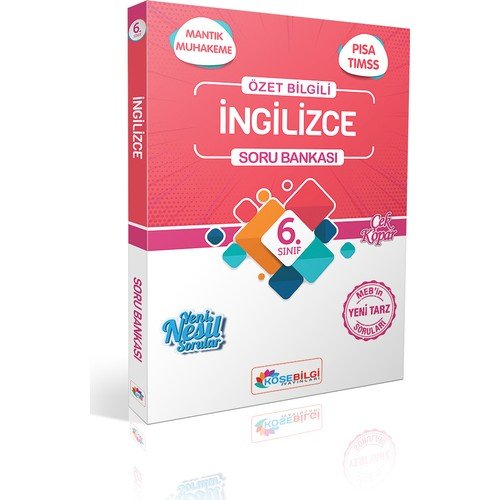 KÖŞEBİLGİ 6.SINIF İNGİLİZCE ÖZET BİLGİLİ SORU BANK