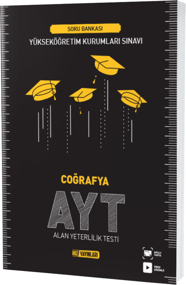 Hız Yayınları AYT COĞRAFYA SORU BANKASI