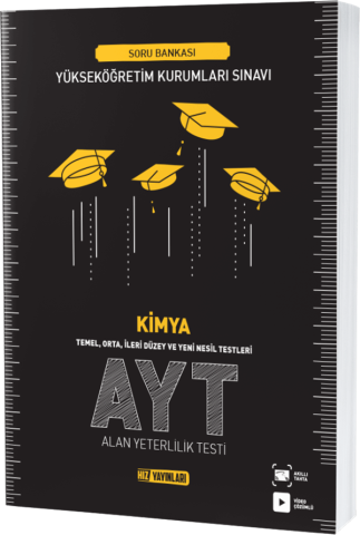 Hız Yayınları AYT KİMYA SORU BANKASI