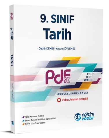 Eğitim Vadisi 9.Sınıf Tarih Pdf -2020-