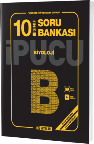 Hız Yayınları 10. SINIF BİYOLOJİ SORU BANKASI İPUCU