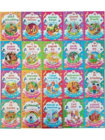 Aydede Yayıncılık İnci Hikayeler Dizisi Kutulu (20 Kitap)