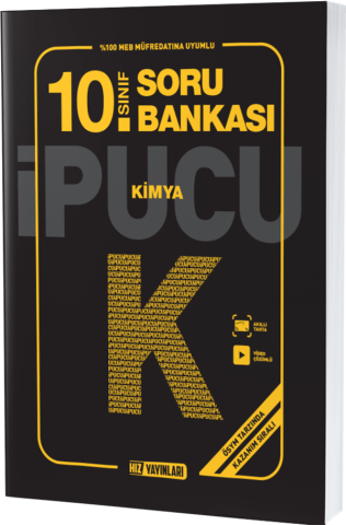 Hız Yayınları 10. SINIF KİMYA SORU BANKASI İPUCU