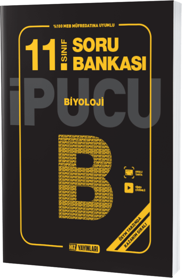 Hız Yayınları 11. SINIF BİYOLOJİ SORU BANKASI İPUCU