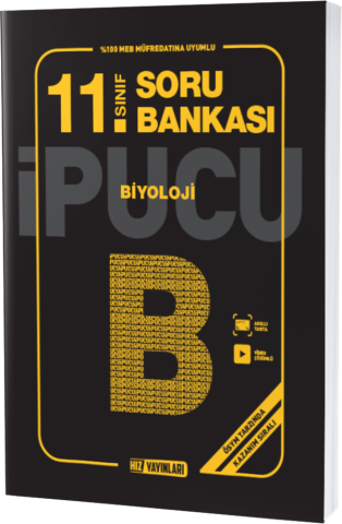 Hız Yayınları 11. SINIF BİYOLOJİ SORU BANKASI İPUCU