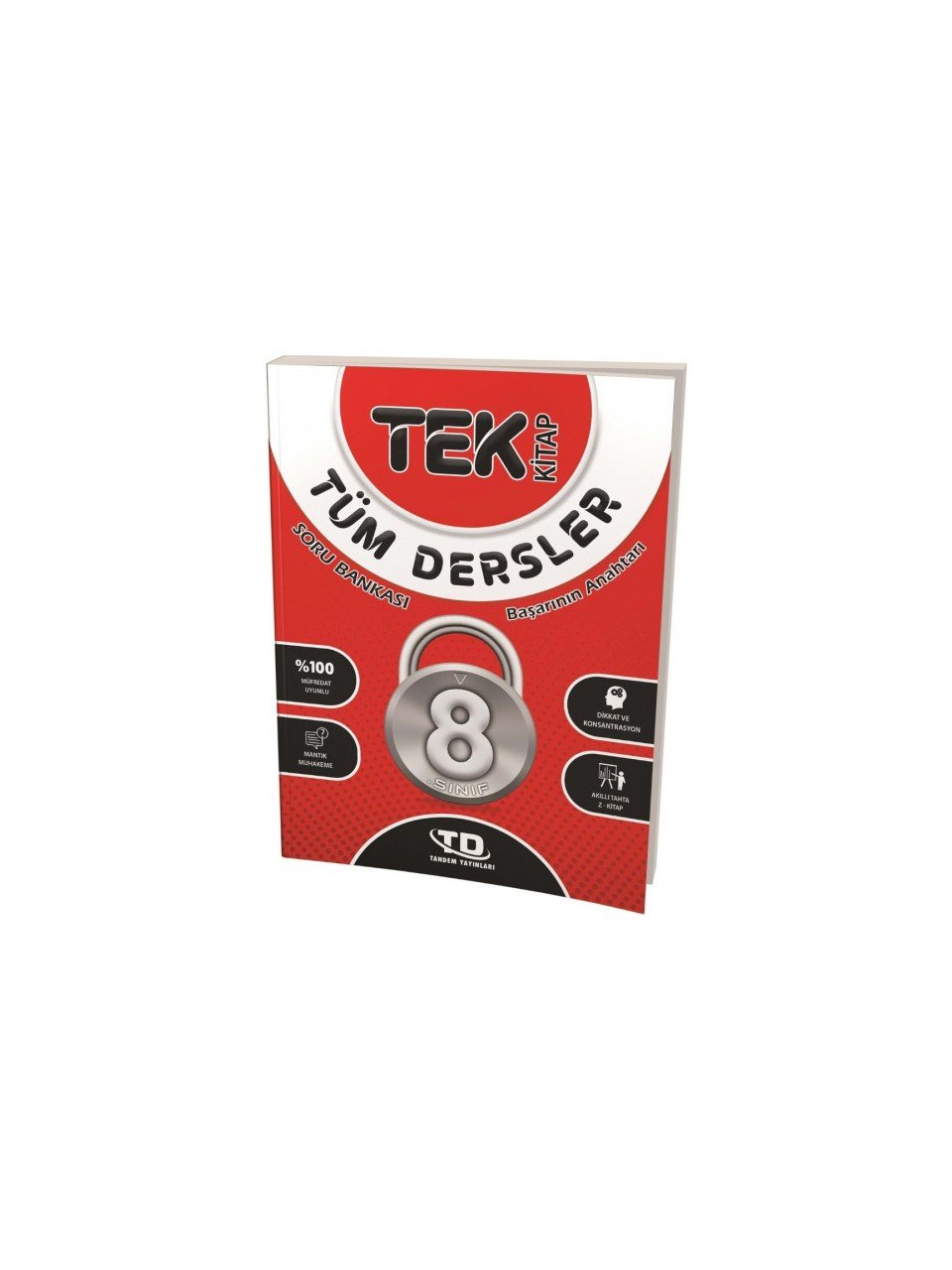 Tandem Yayınları 8.Sınıf Tek Kitap Tüm Dersler Soru Bankası