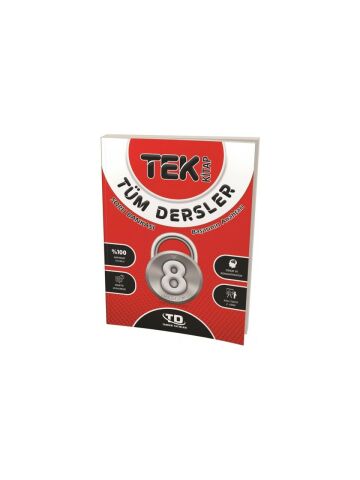 Tandem Yayınları 8.Sınıf Tek Kitap Tüm Dersler Soru Bankası
