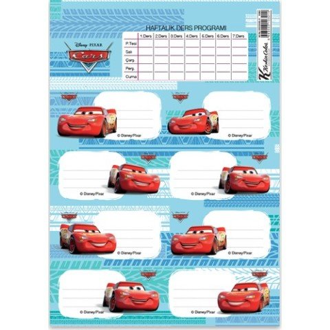 CARS OKUL ETİKETİ