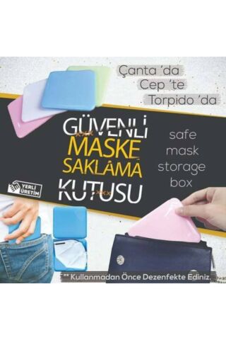 DOSSO PLASTİK MASKE SAKLAMA KABI