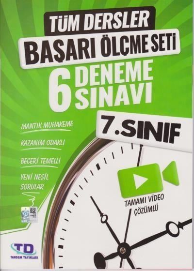 Tandem Yayınları 7.Sınıf Başarı Ölçme Seti