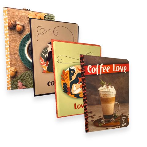 Lilamor Kahve Kokulu Defter 12.5x19.5 112 Syf