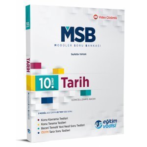 Eğitim Vadisi 10.Sınıf Tarih Soru Bankası -2020-