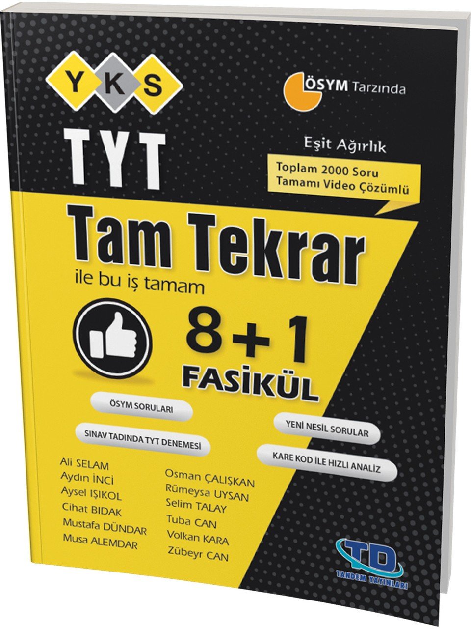 Tandem Yayınları Tyt Tam Tekrar Kampı  Eşit Ağırlık