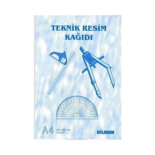 DİLMAN TEKNİK RESİM DEFTERİ A3