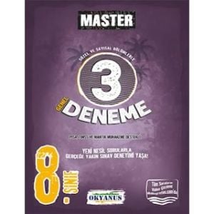 Okyanus 8.Sınıf Master 3 Deneme