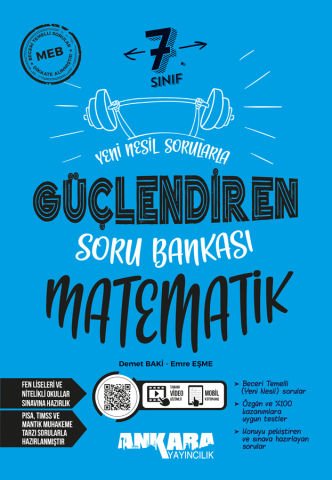 Ankara 7. Sınıf Matematik Güçlendiren Soru Bankası
