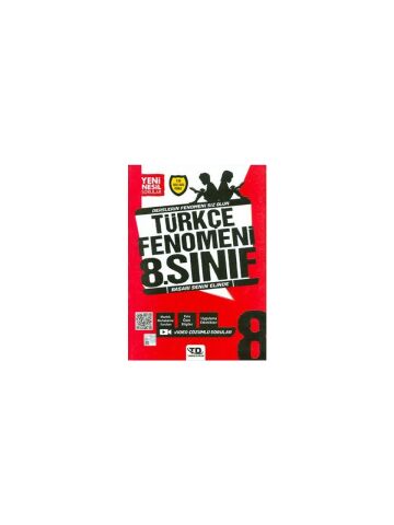Tandem Yayınları 8.Sınıf Türkçe Fenomeni Soru Bankası