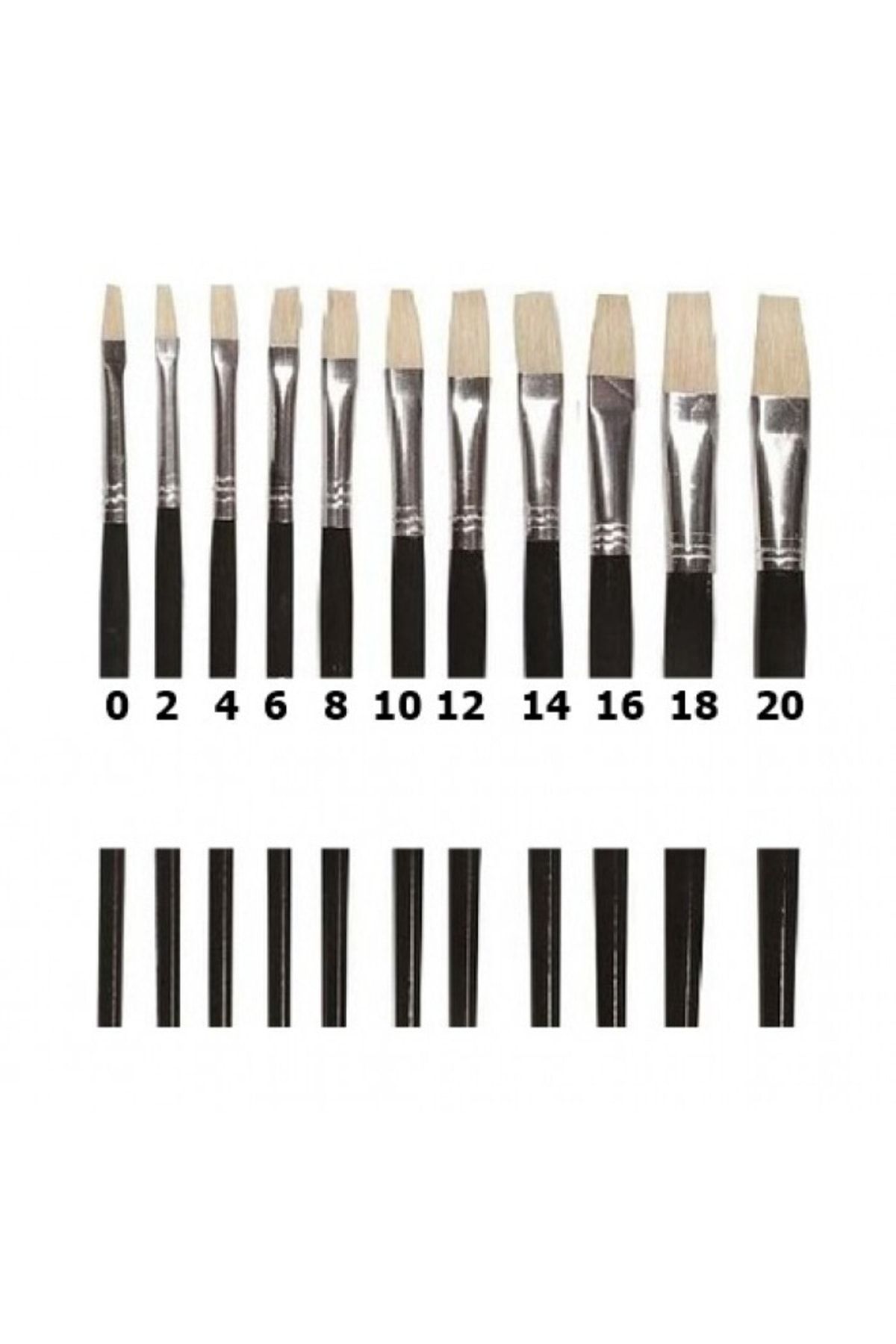 Mikro Mf-2058-6 Fırça Yağlı Boya No:6