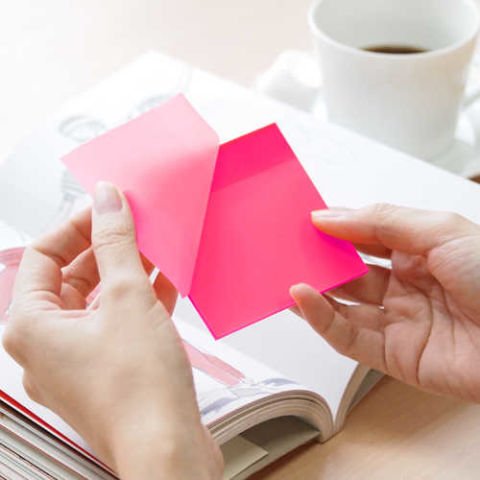 Stıckn 76x76 Yarı Saydam Neon Pembe 50 Yaprak